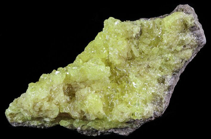 Lemon Yellow Sulfur Crystals - Bolivia #51568